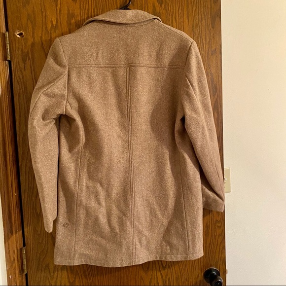 Vintage Montgomery Ward 3 button wool coat - Picture 2 of 5